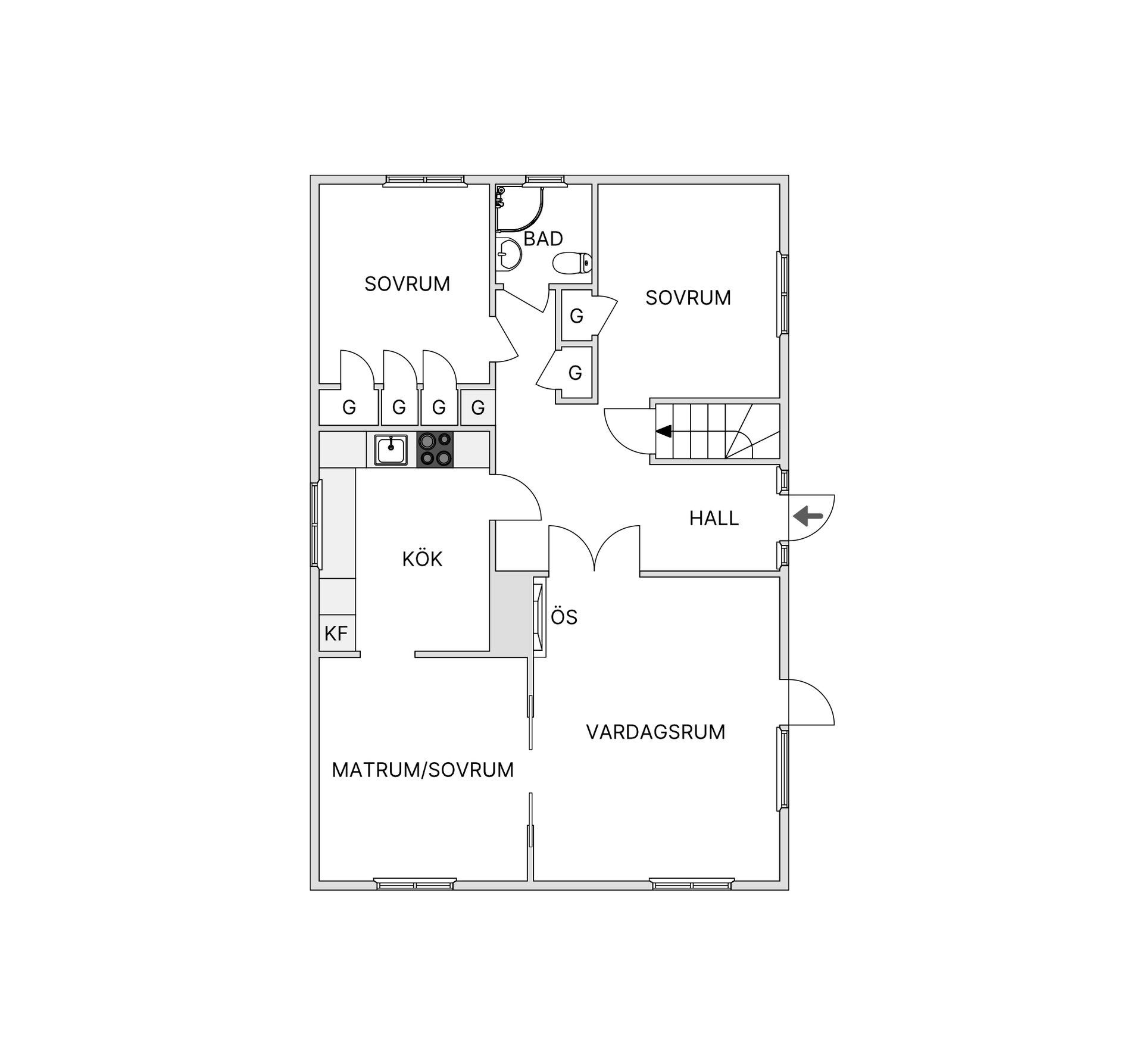 Villa, Sjökarbyvägen 6C, Skånsta, Österåker