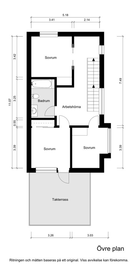 Bostadsrätt, Radhus, Telegramvägen 20B, Norra Lännersta, Nacka