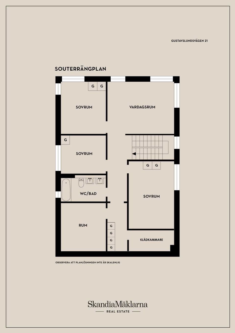 Villa, Gustavslundsvägen 21, Rönninge, Salem