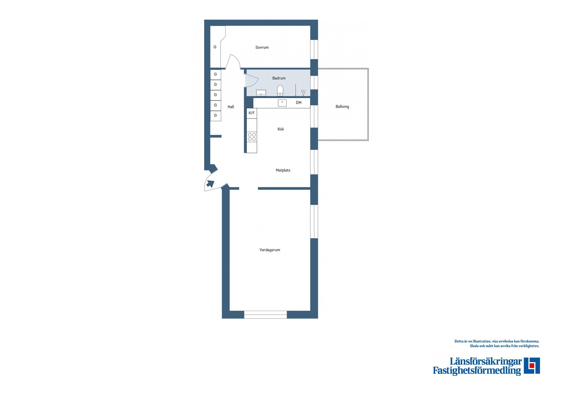 Bostadsrätt, Frejavägen 6A, Britsarvet, Falun