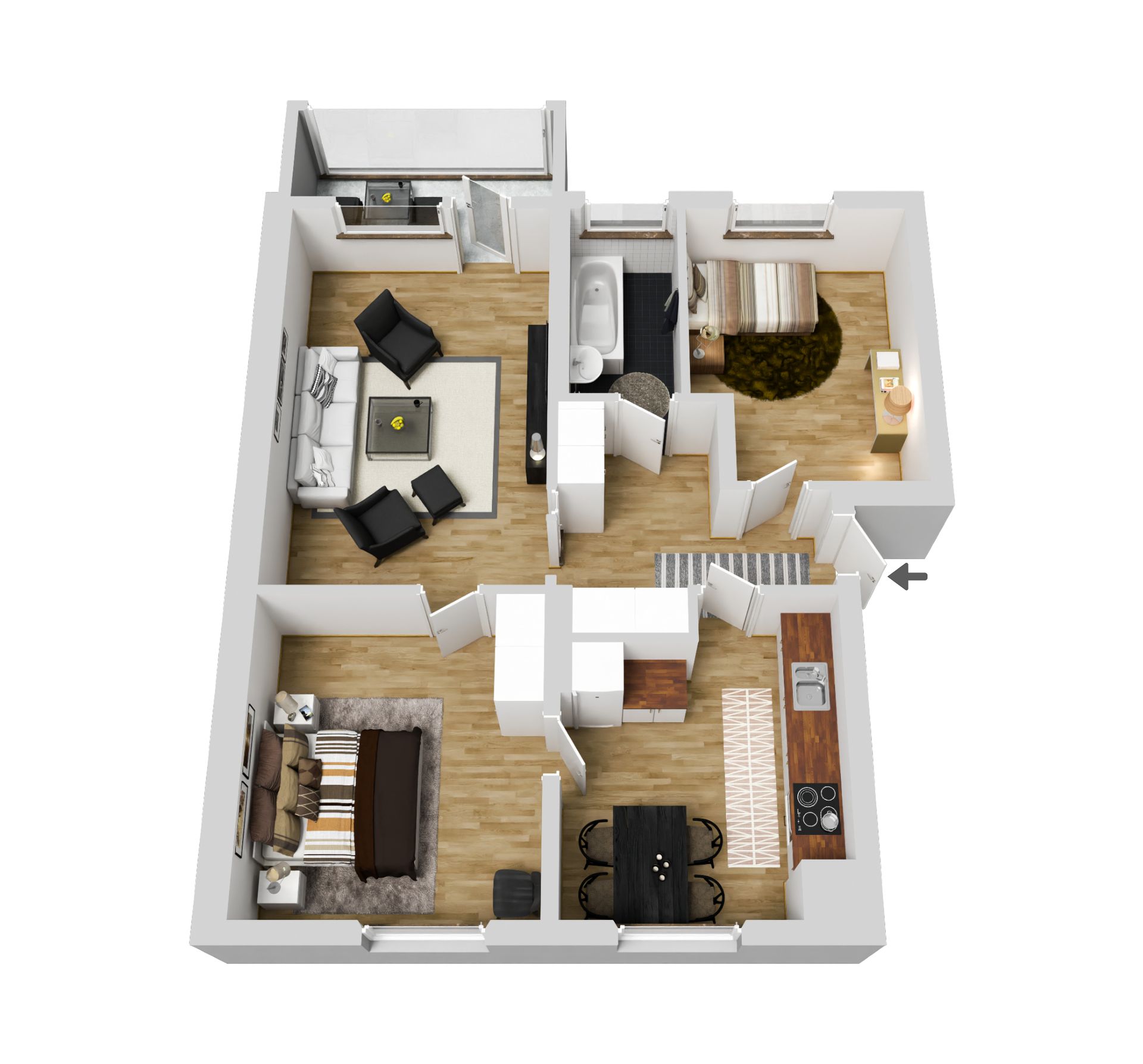 Bostadsrätt, Ågårdsvägen 49, Hjortsberg, Ljungby