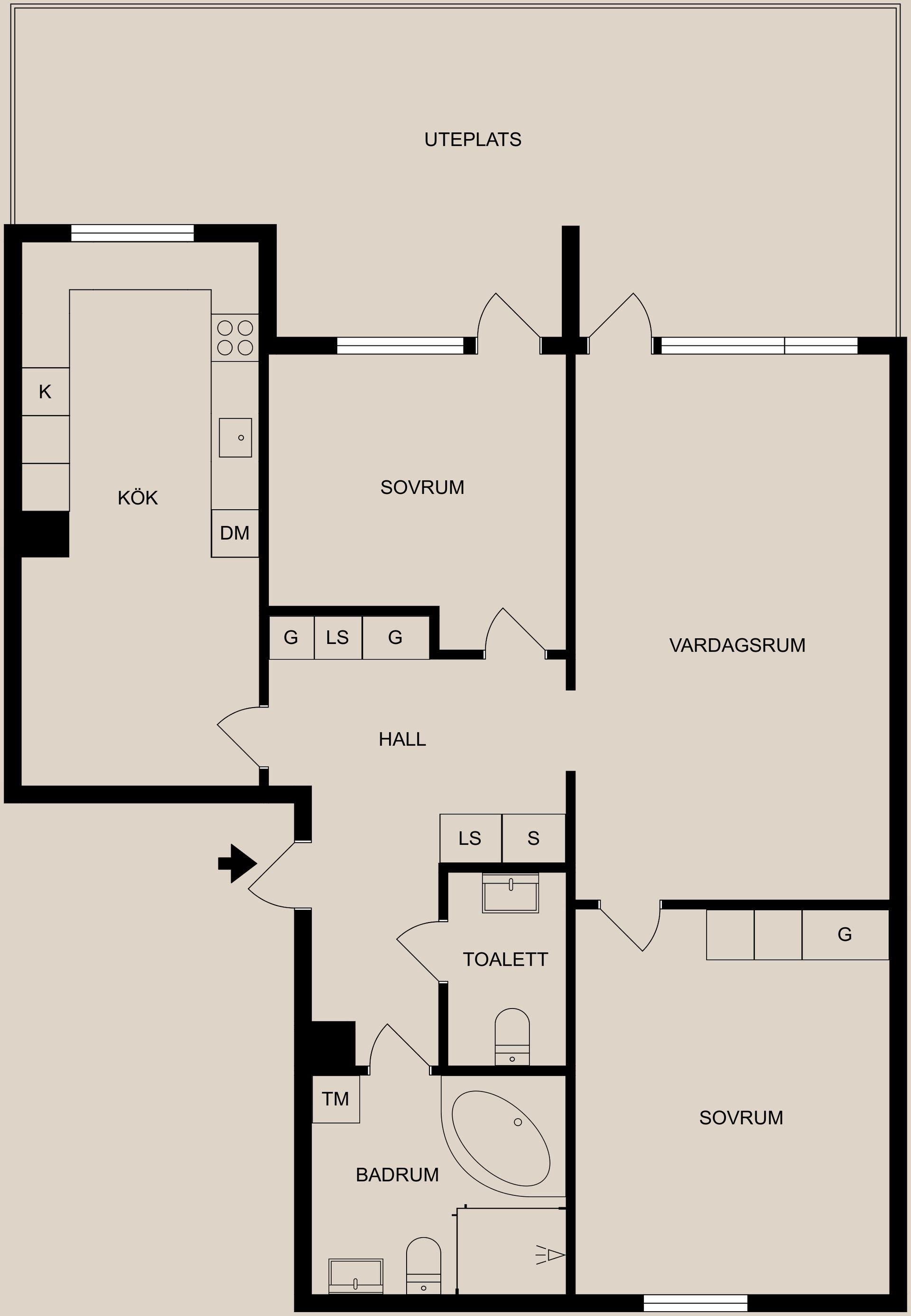 Bostadsrätt, Slottsgatan 131, Centralt, Norrköping