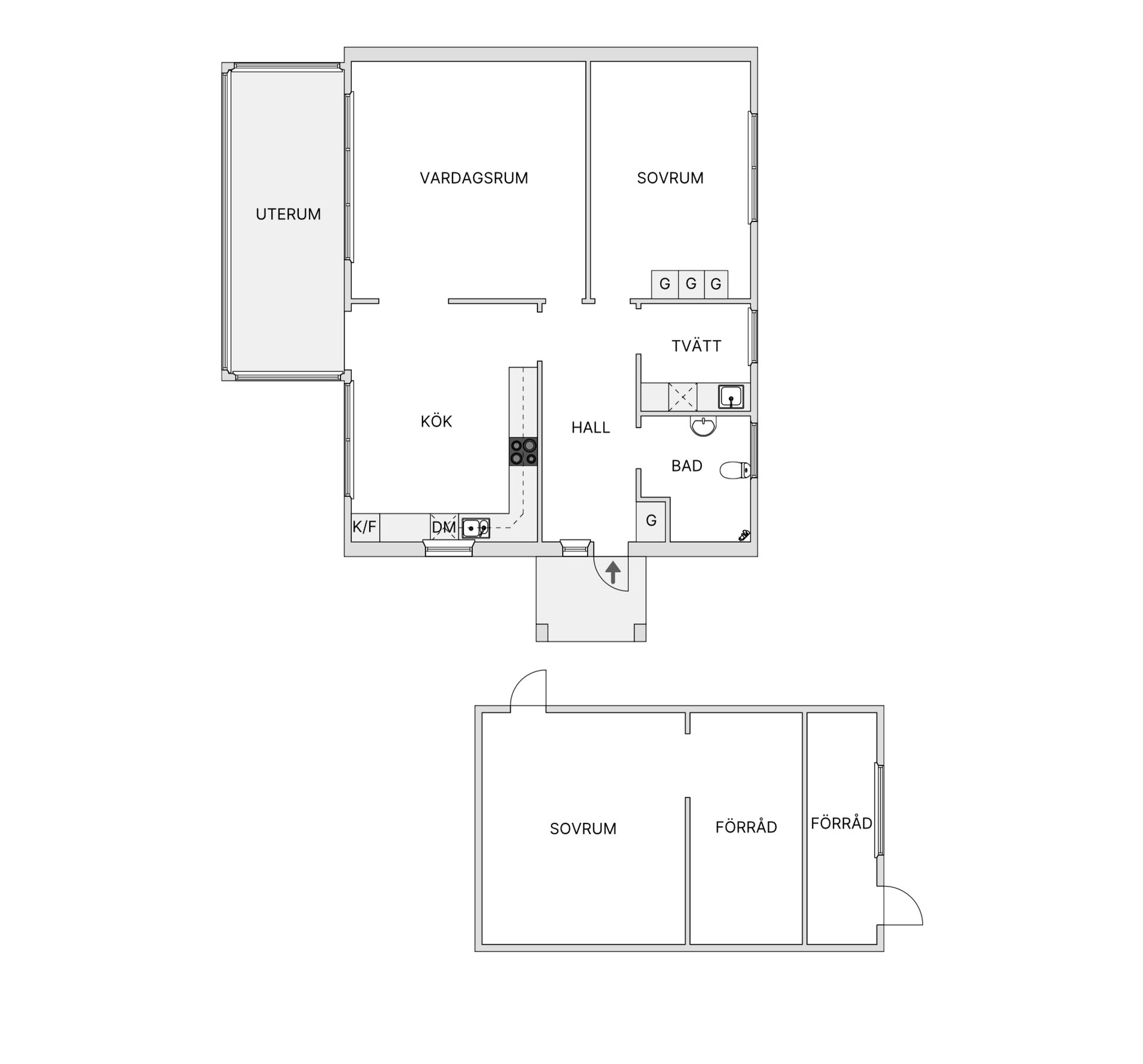 Villa, Morgongränd 11, Morö Backe, Skellefteå