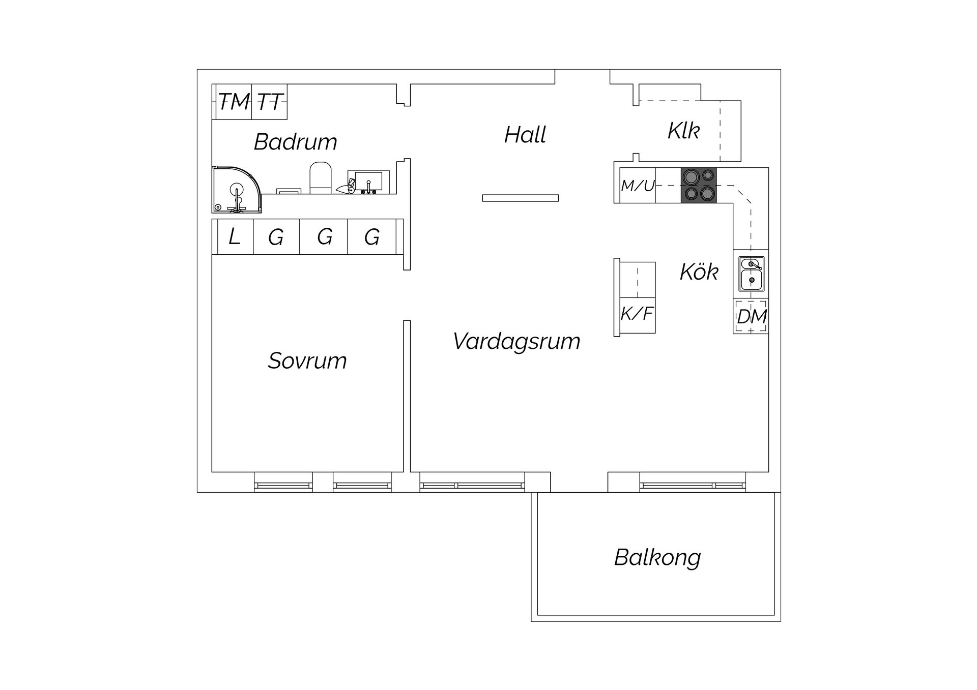 Bostadsrätt, Kung Oskars Väg 43, Sockerbruksområdet, Lund