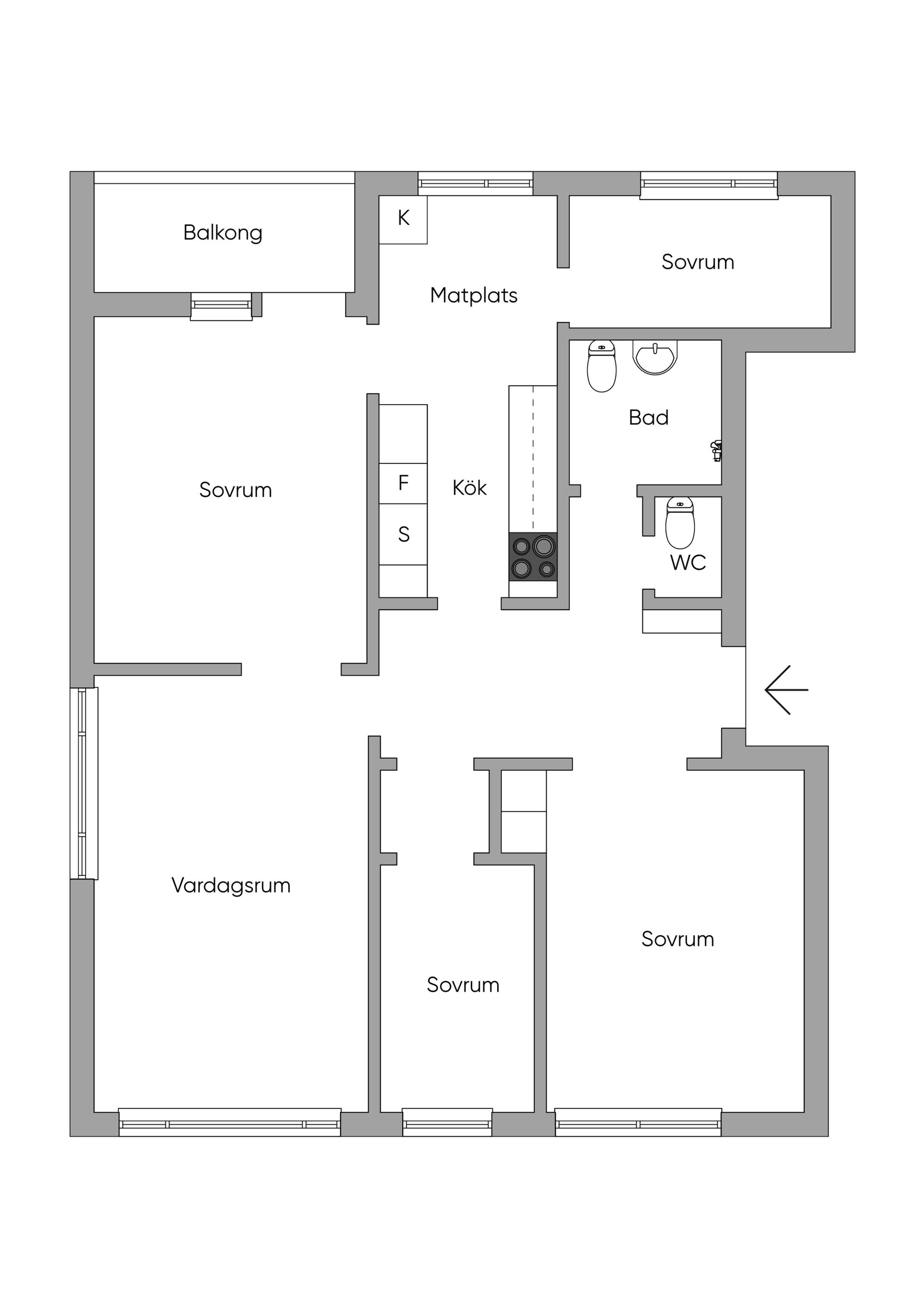 Bostadsrätt, Ringvägen 51, Västerhaninge - Ribbylund, Haninge