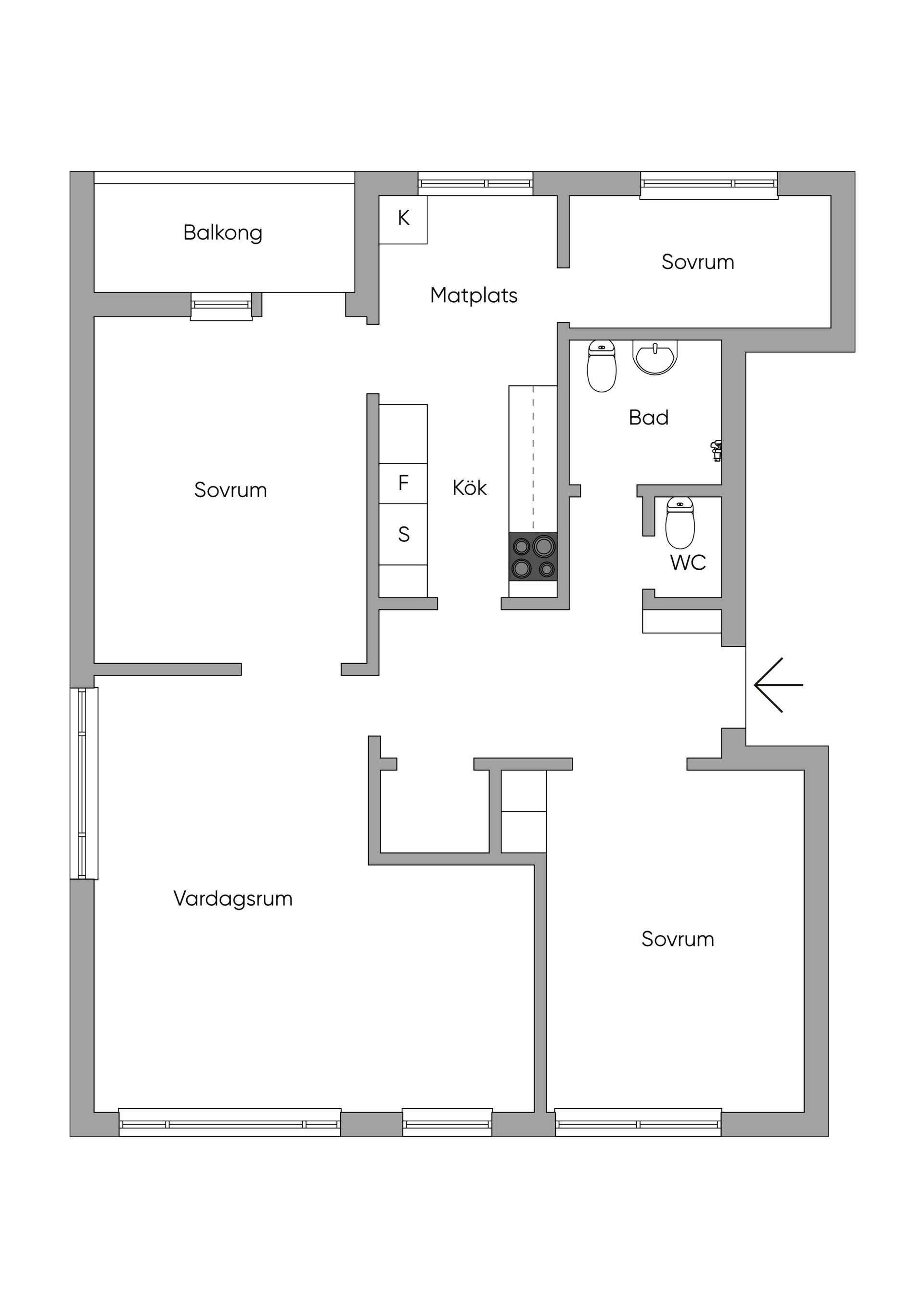 Bostadsrätt, Ringvägen 51, Västerhaninge - Ribbylund, Haninge
