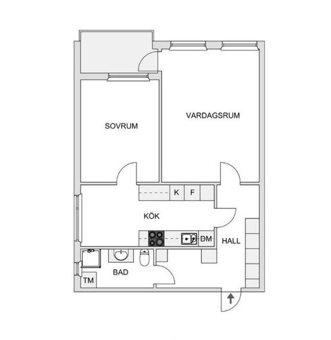 Bostadsrätt, Släntgatan 2A, Bjuv