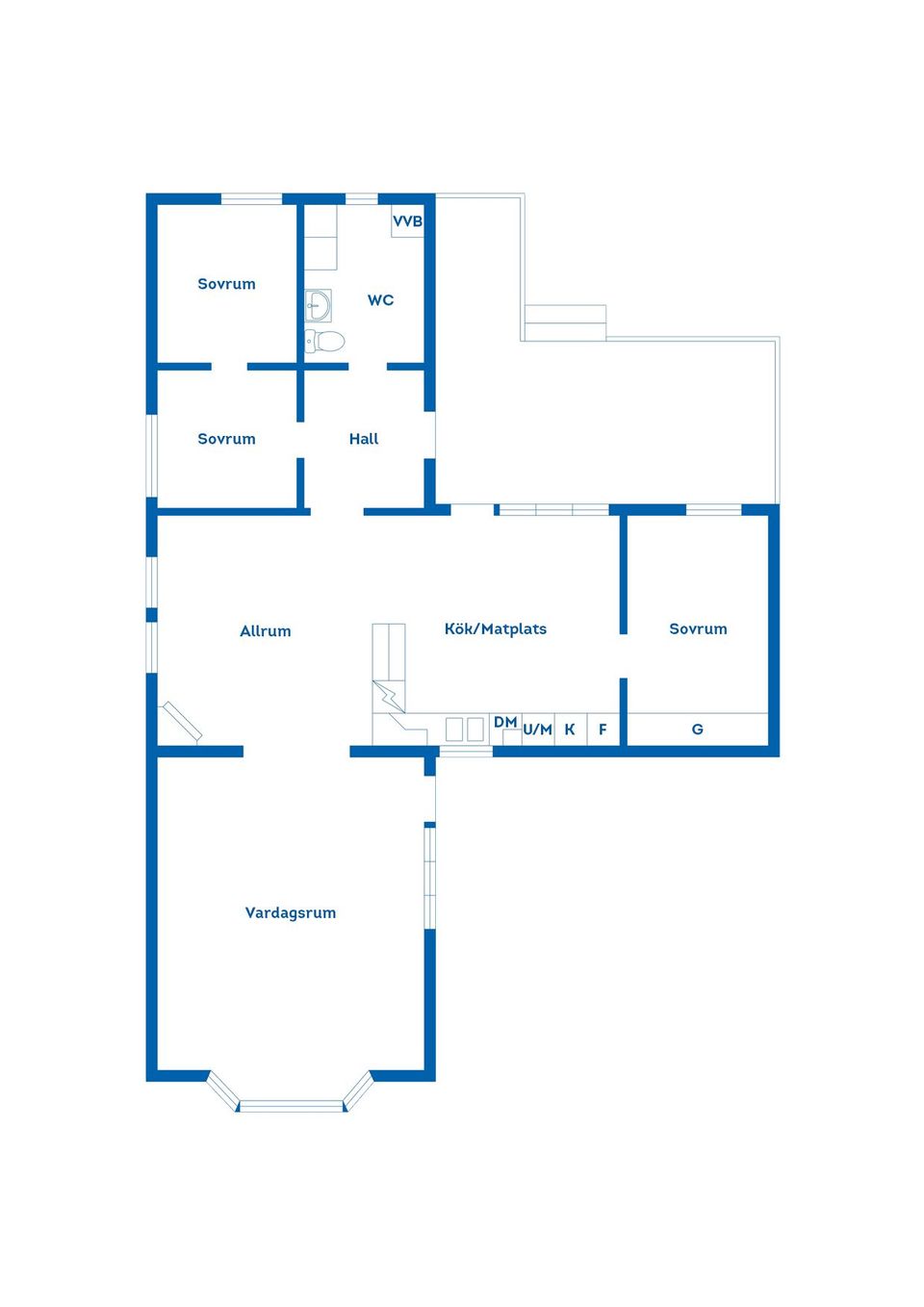 Villa, Övre Tångbergsvägen 1, Utvalnäs, Gävle