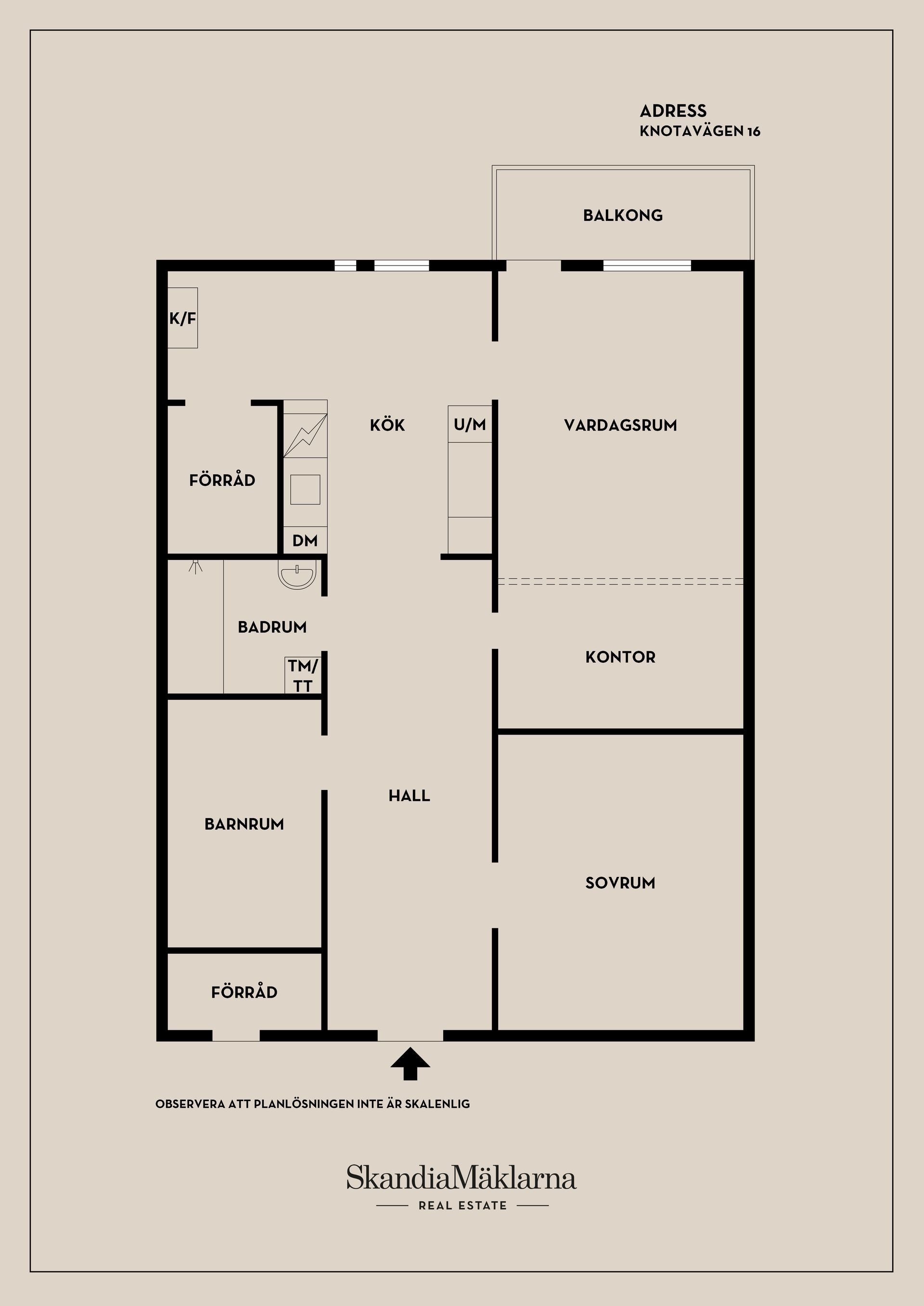 Bostadsrätt, Knotavägen 16, Västerås