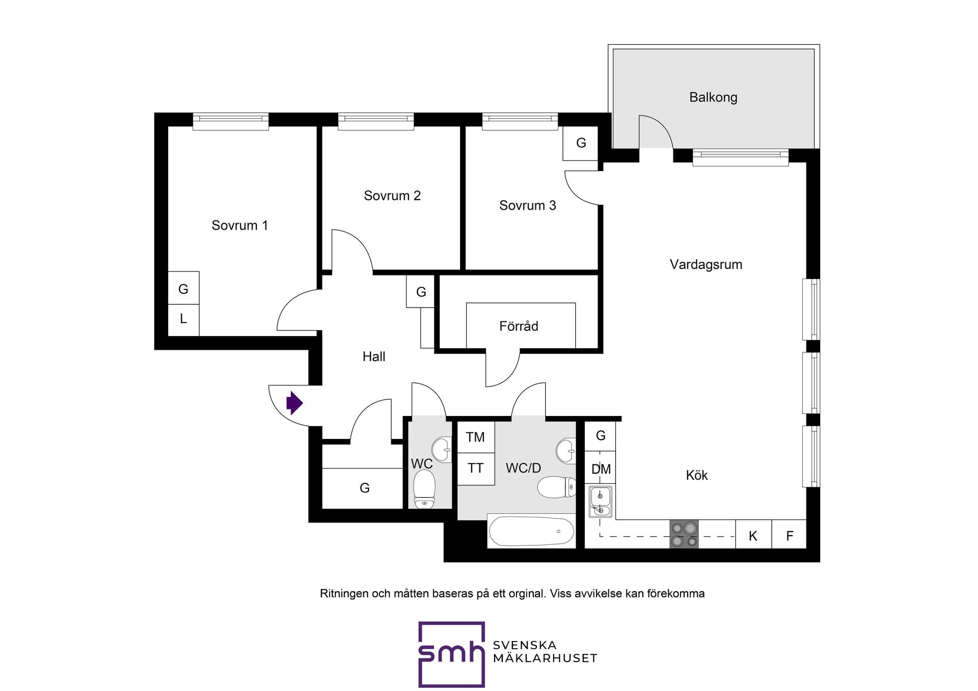 Bostadsrätt, Beckomberga Allé 6, Bromma / Beckomberga, Stockholm