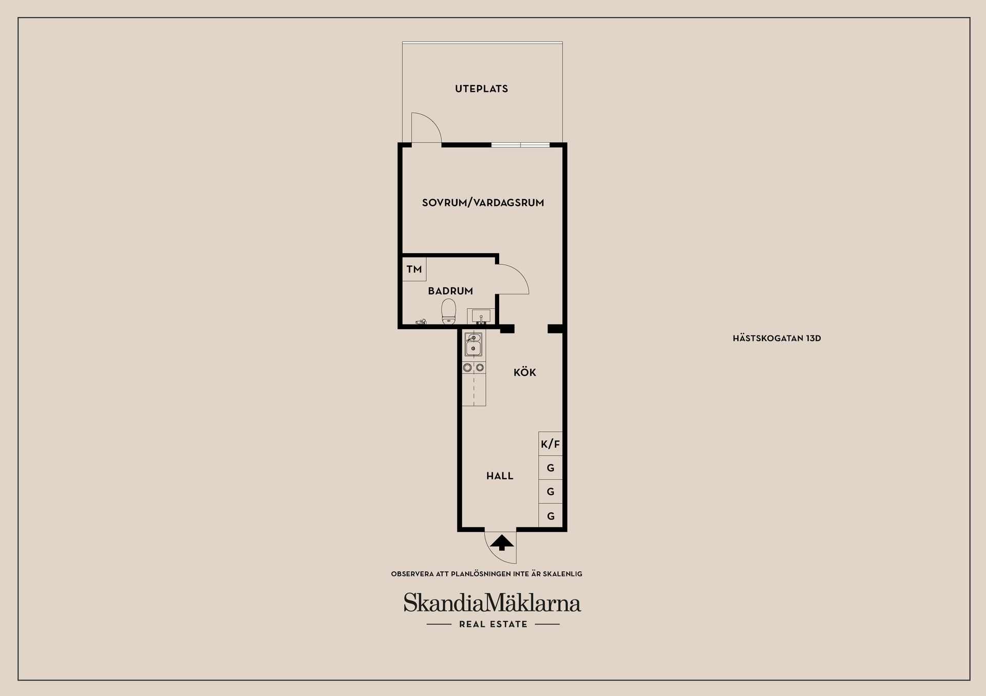 Bostadsrätt, Hästskogatan 13D, Tannefors, Linköping
