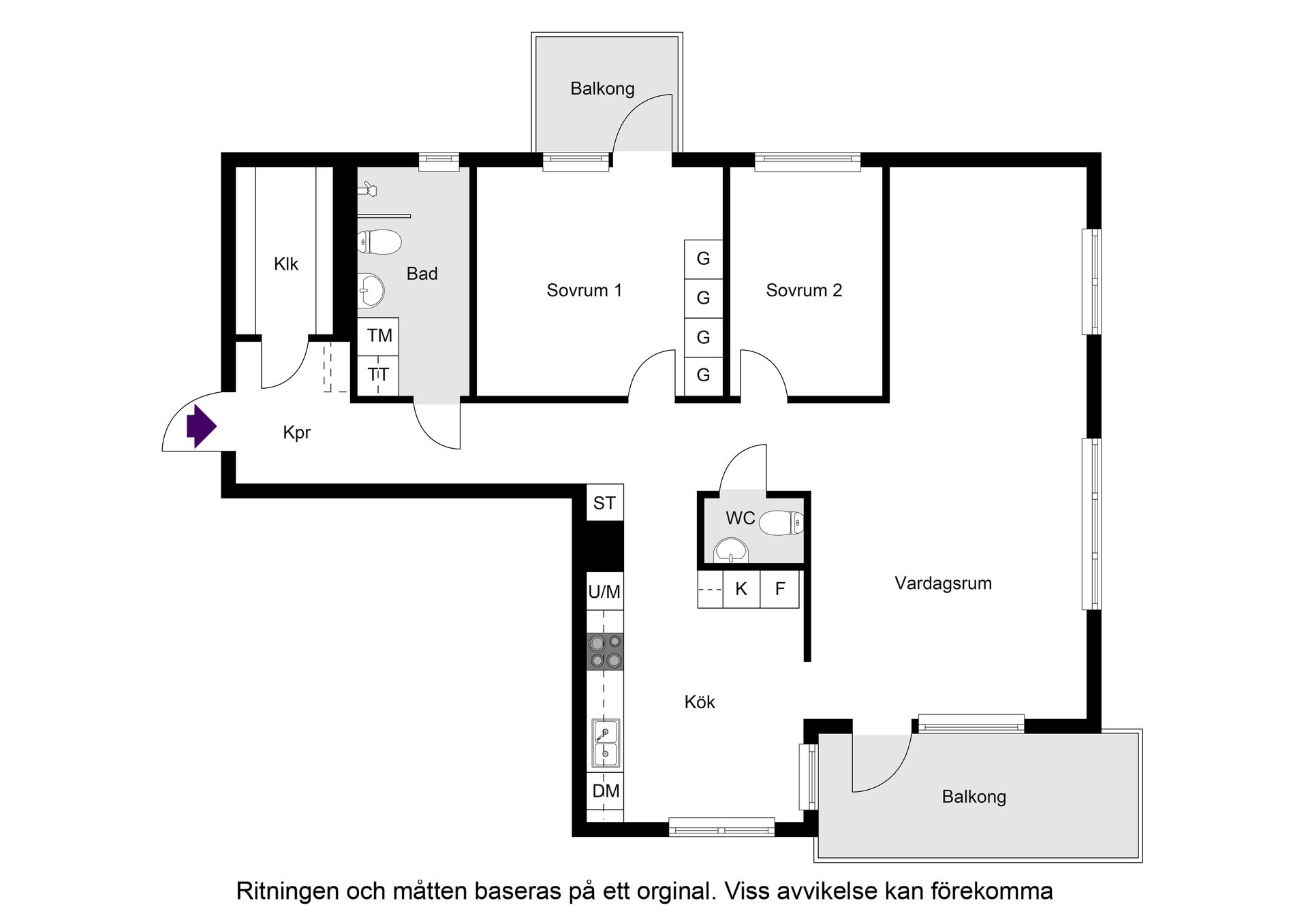 Bostadsrätt, Norra Catalinagränd 21, 2tr, Hägernäs Strand, Täby