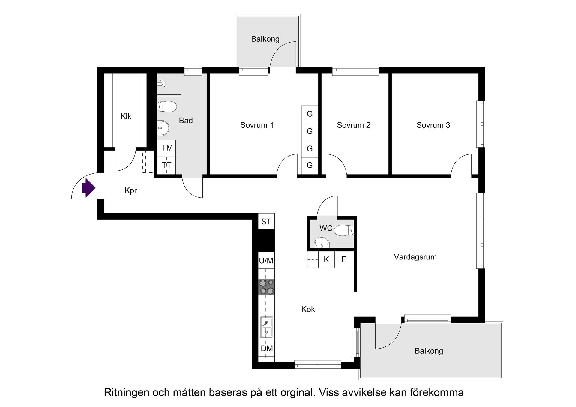 Bostadsrätt, Norra Catalinagränd 21, 2tr, Hägernäs Strand, Täby