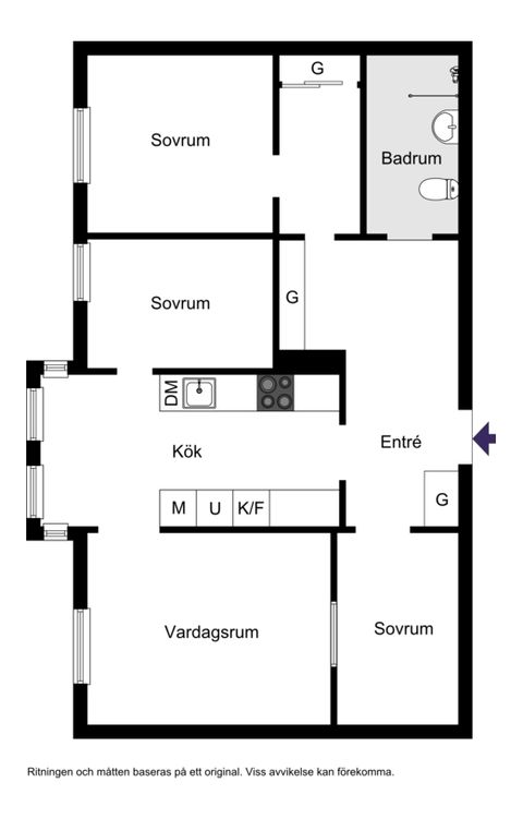 Bostadsrätt, Kullagatan 37, Centrum Helsingborg, Helsingborg