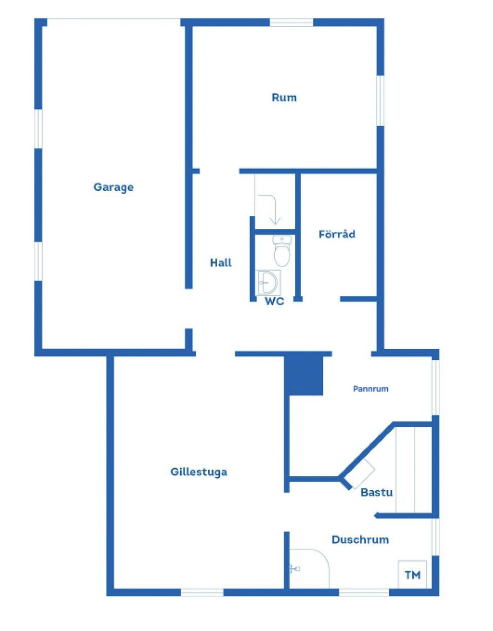 Villa, Norebergsvägen 18, Noret, Mora