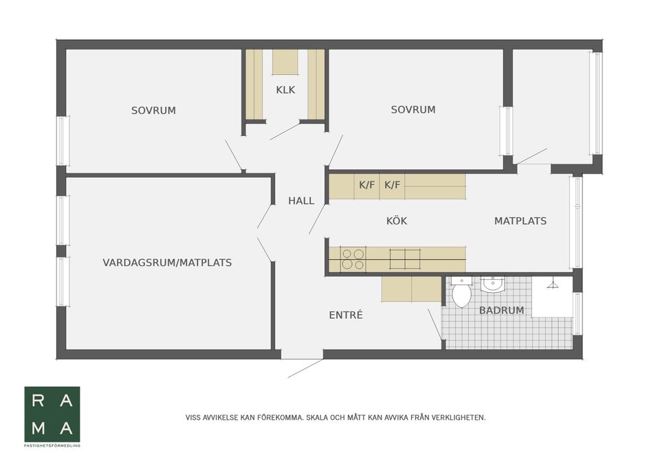 Bostadsrätt, Jakobs väg 1, Charlottesborg, Kristianstad