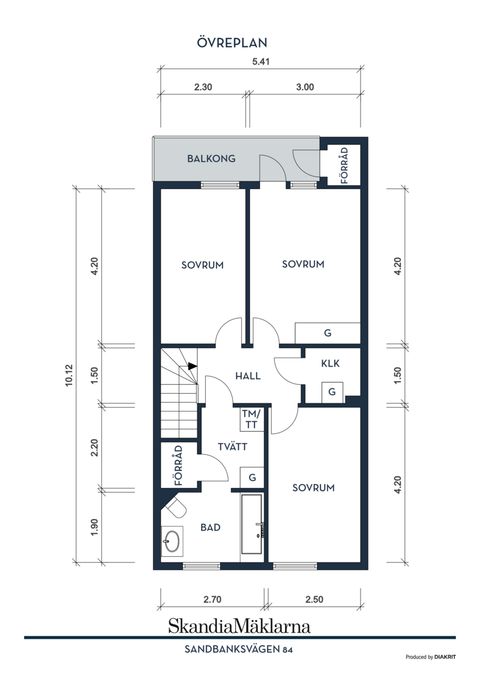 Radhus, Sandbanksvägen 84, Hisings Backa/ Skogome, Göteborg