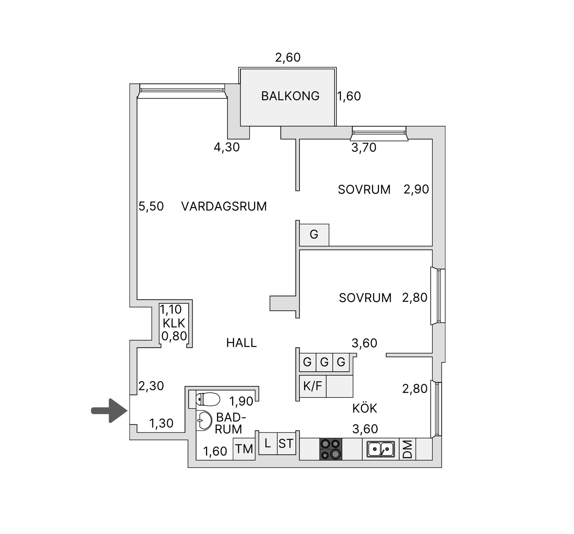 Bostadsrätt, Källängsvägen 8, Näset, Lidingö