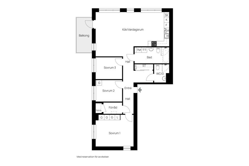 Bostadsrätt, Lägerhöjdsgatan 21, Centrala Vaxholm, Vaxholm