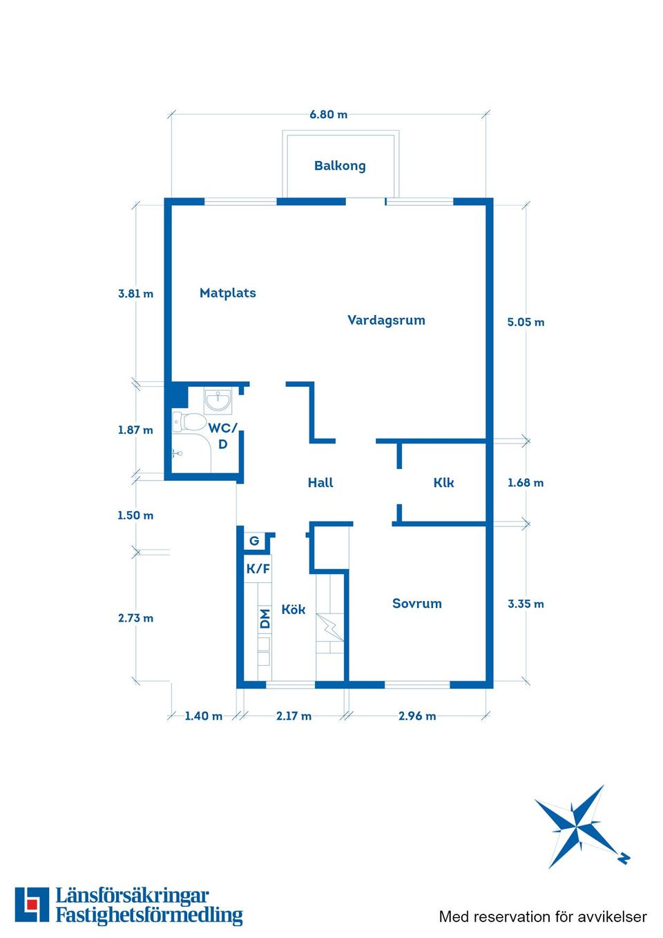 Bostadsrätt, Terrassgatan 10A, Centralt, Motala