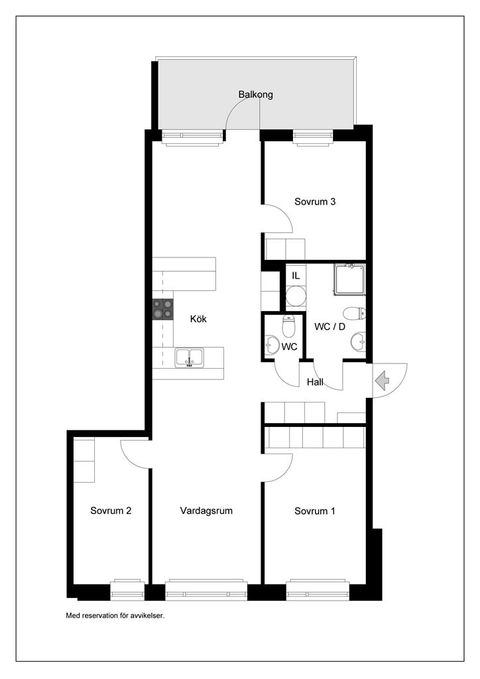 Bostadsrätt, Kålhagsvägen 28a, Tomtebo, Umeå