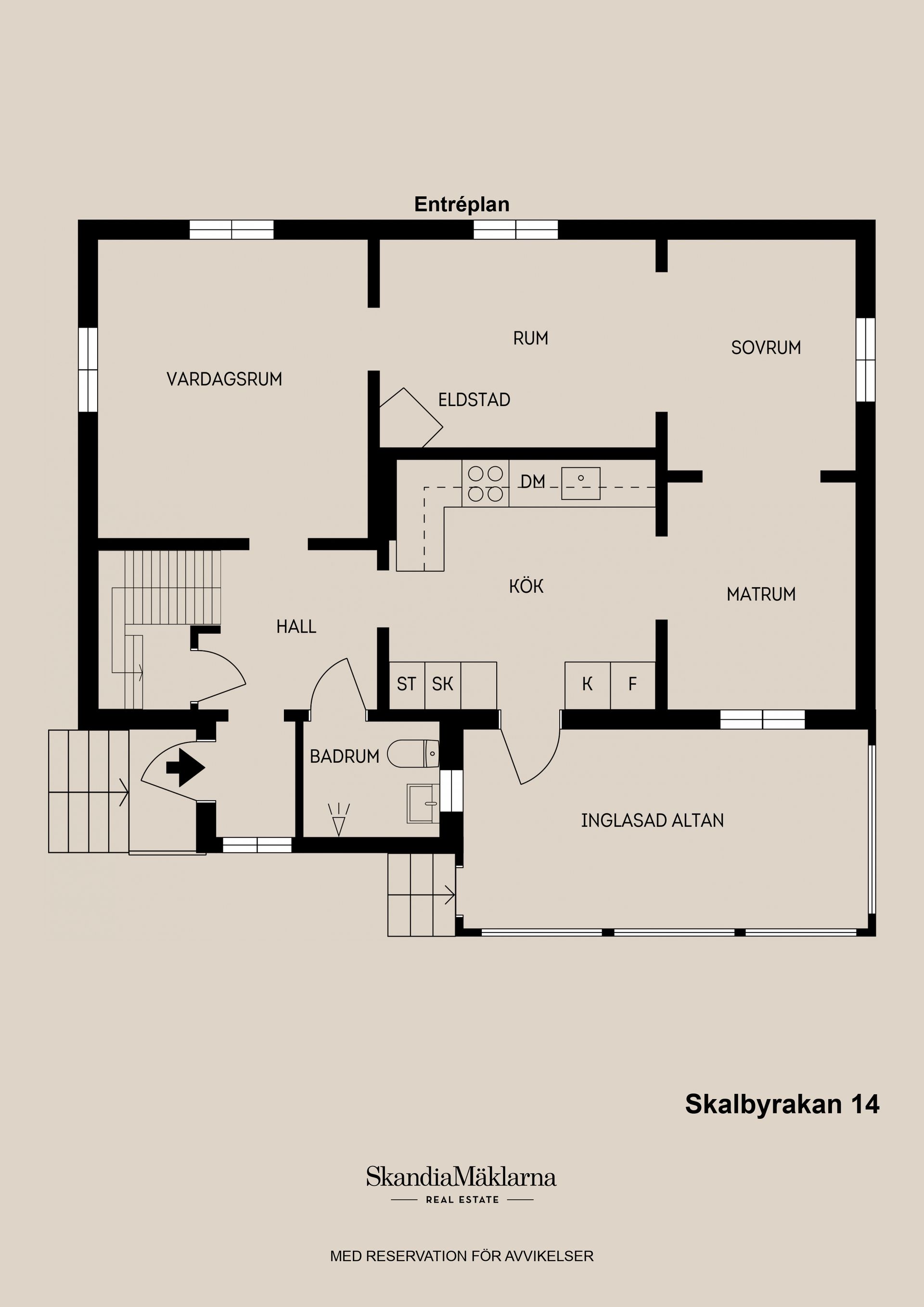 Villa, Skalbyrakan 14, Söderhamn
