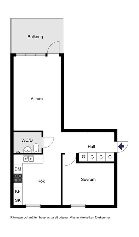 Bostadsrätt, Hemmansvägen 2, Centrala Halmstad - Öster, Halmstad