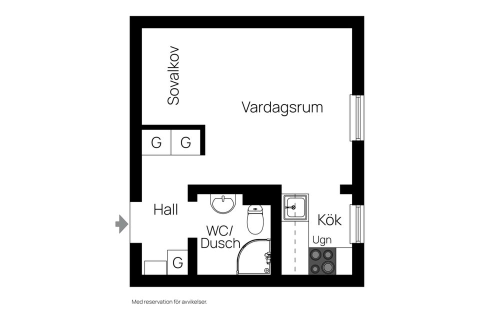 Bostadsrätt, Atlasvägen 33, Nacka