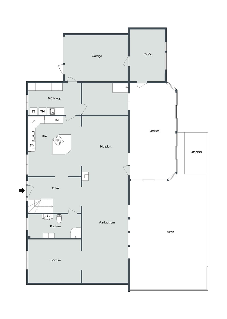 Villa, Järnåldersvägen 30, Vä, Kristianstad