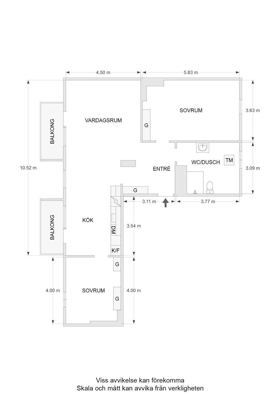 Bostadsrätt, S:t Larsgatan 6A, Linköping