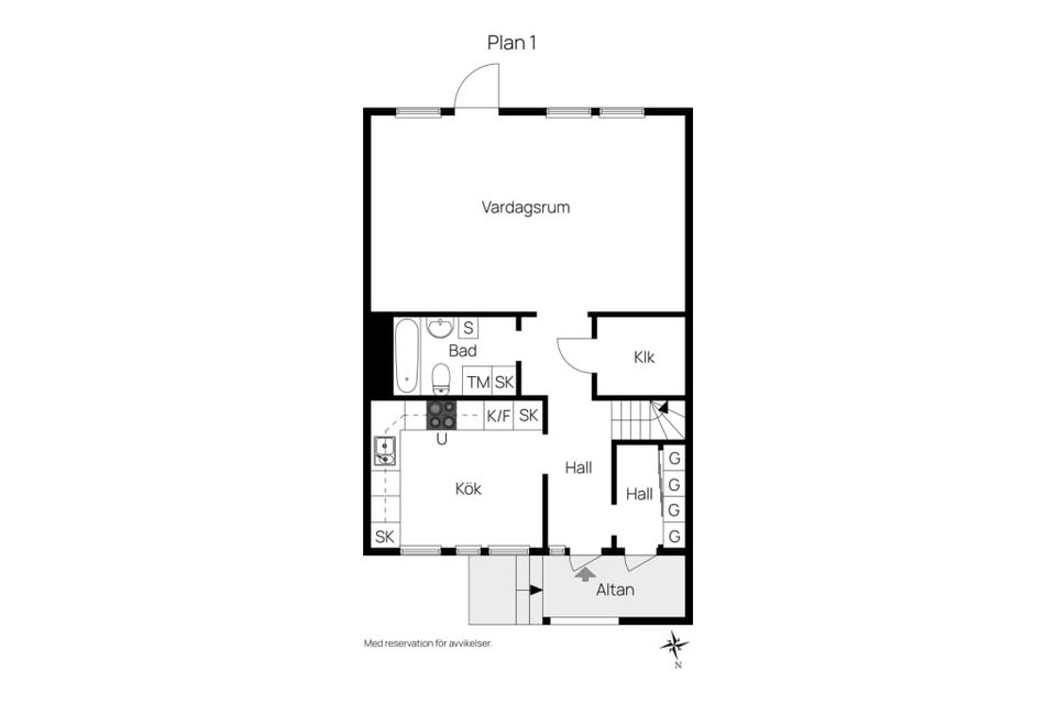Radhus, Sparrfeltsgatan 40, Kristineberg, Borås