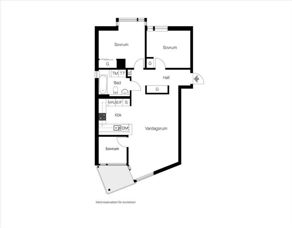 Bostadsrätt, Sickla Kanalgata 13b, Hammarby Sjöstad, Stockholm