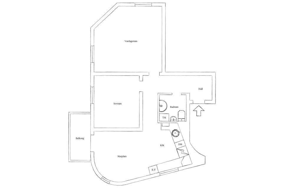 Bostadsrätt, Nordhemsgatan 54B, Linné, Göteborg