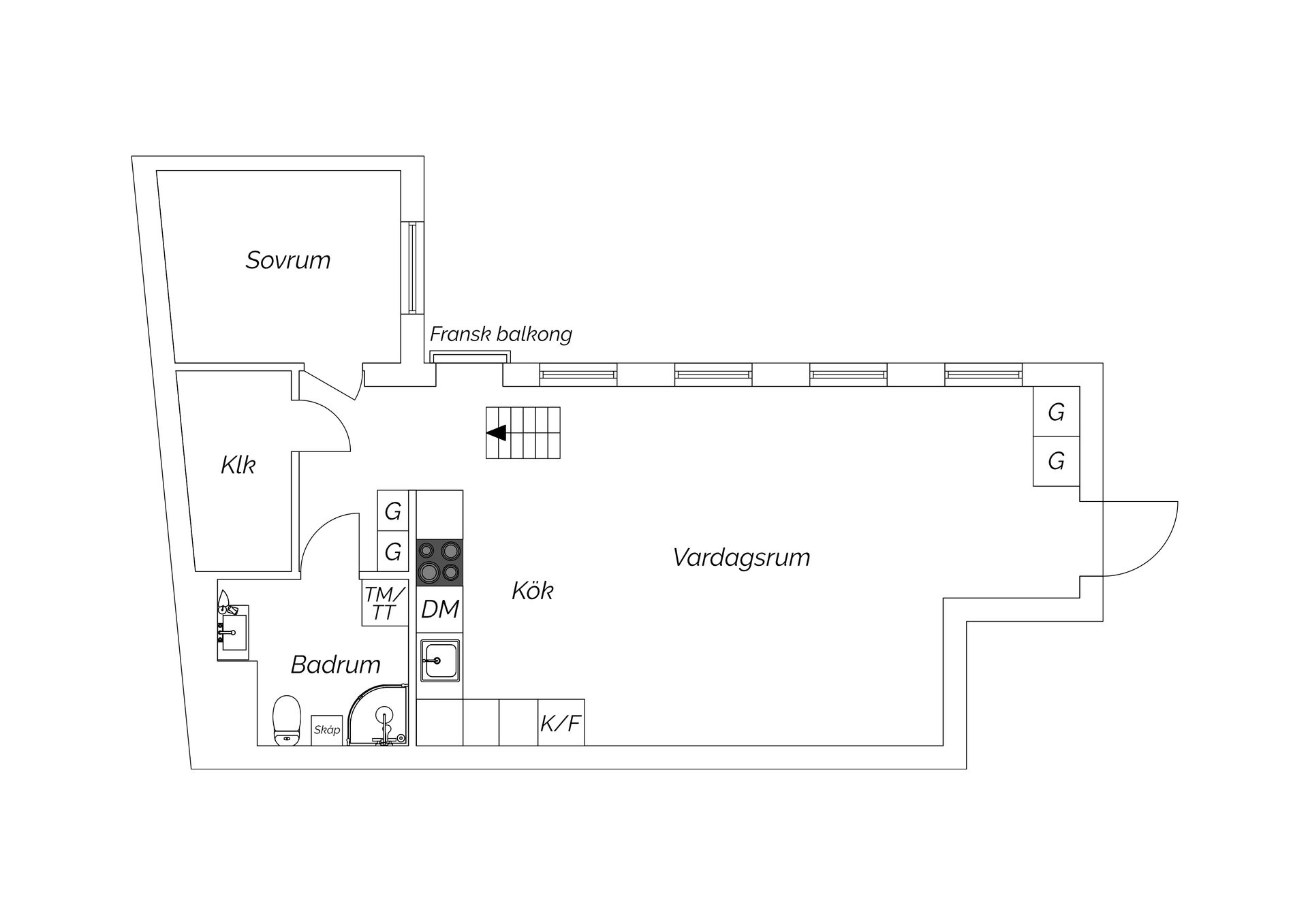 Bostadsrätt, Drottninggatan 71B, Inom Vallgraven, Göteborg