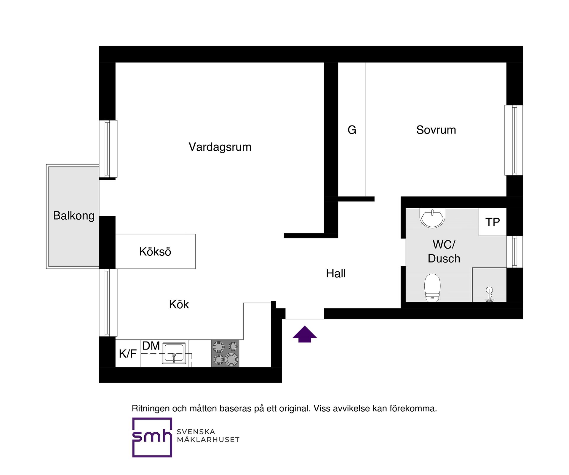 Bostadsrätt, Bordsvägen 25, Enskede - Gubbängen, Stockholm