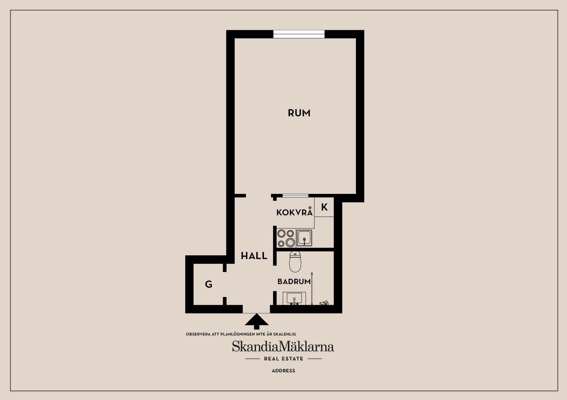 Bostadsrätt, Åsögatan 181, Södermalm, Stockholm