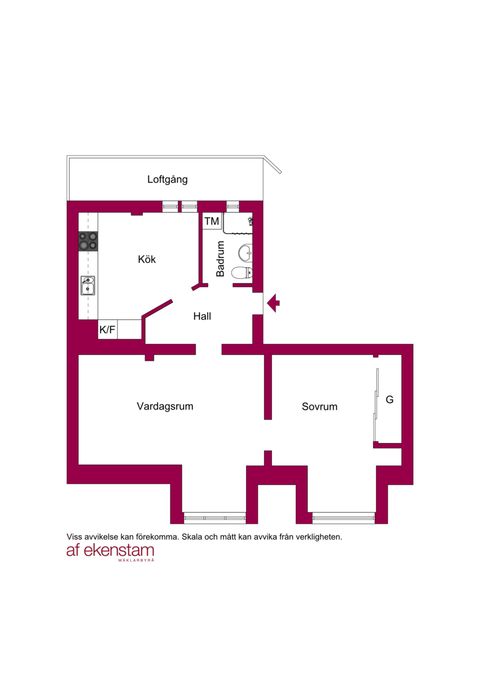 Bostadsrätt, Prästgatan 26, Centrum, Helsingborg