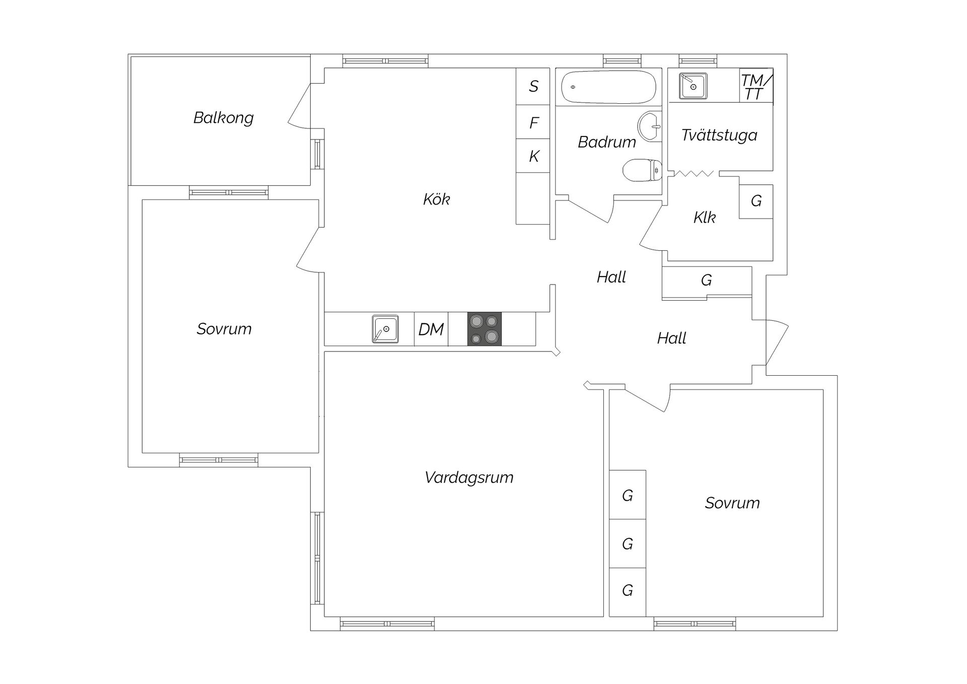 Bostadsrätt, Ställets Bygata 46, Ytterby, Kungälv