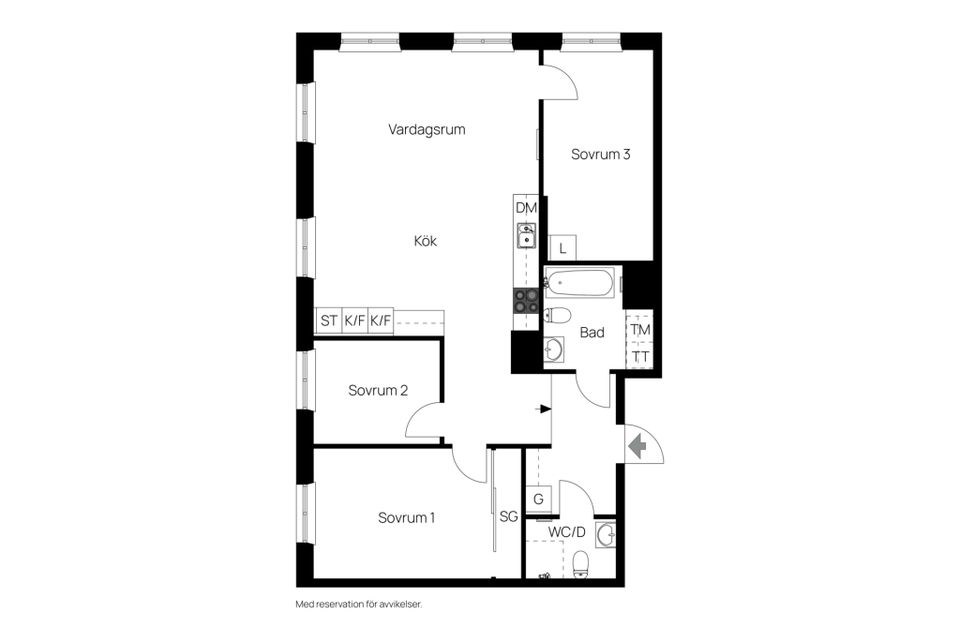 Bostadsrätt, Virkesvägen 19d, Hammarby Sjöstad, Stockholm