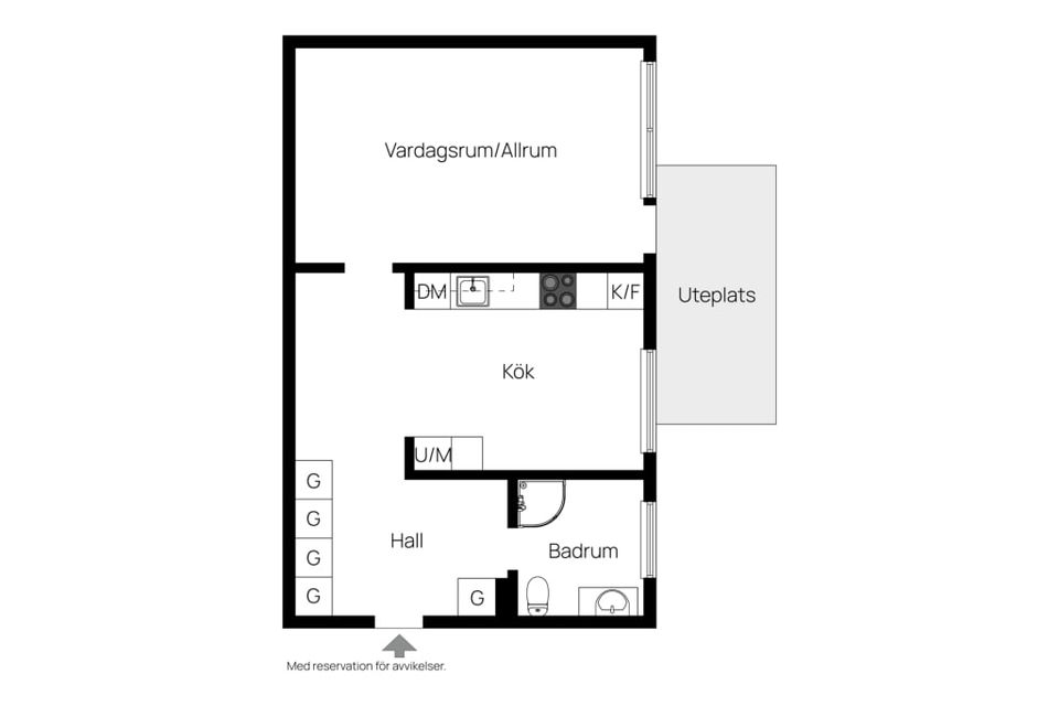 Bostadsrätt, Österängsgatan 20, Centralt / Öster, Halmstad