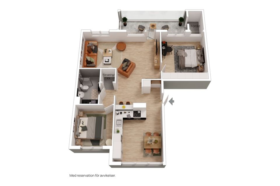 Bostadsrätt, Källgatan 7, Centrum, Enköping