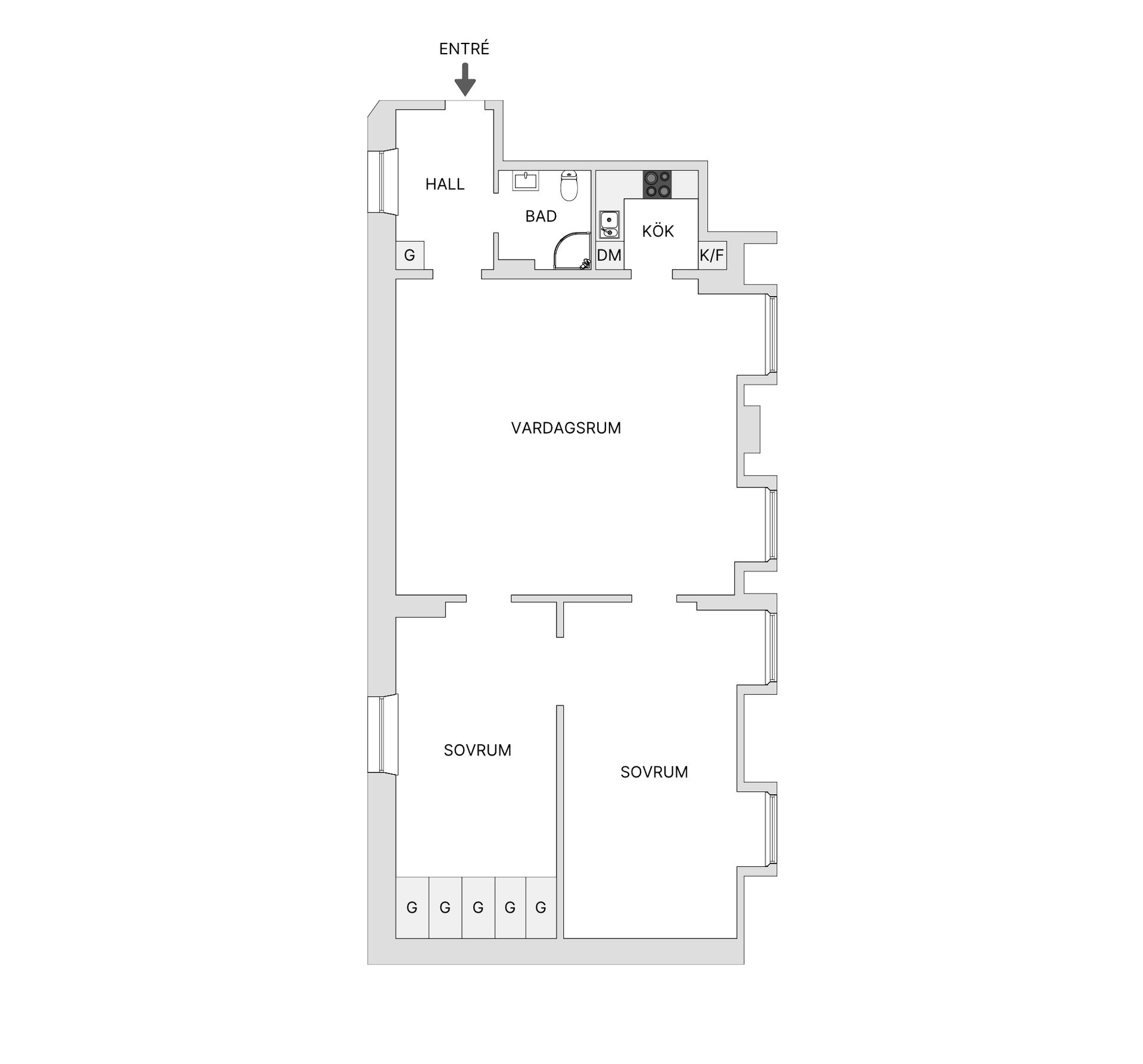 Bostadsrätt, Sibyllegatan 43A, Östermalm, Stockholm