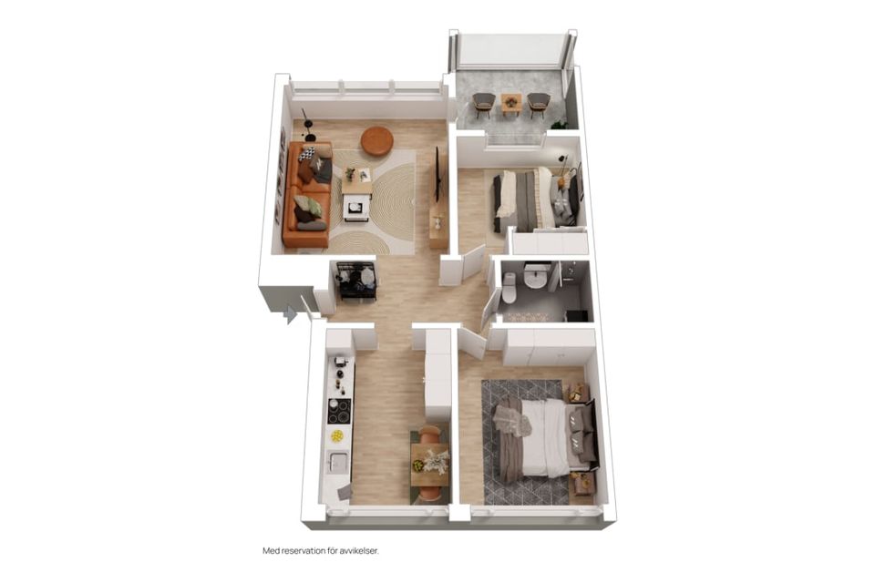 Bostadsrätt, Norra Skjutbanegatan 31 B, Haga, Västerås