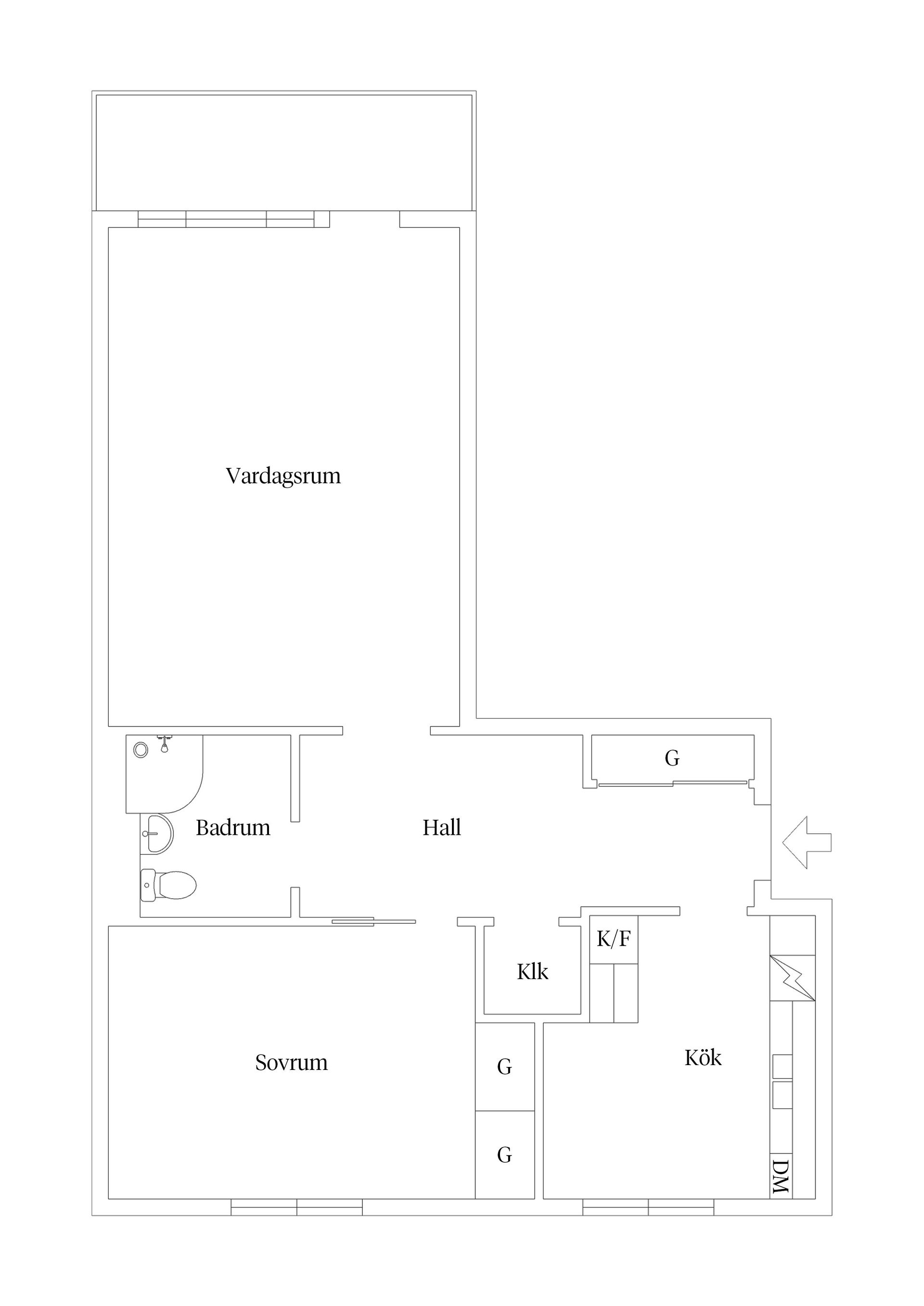 Bostadsrätt, Kastanjegatan 5, Salabacke, Uppsala