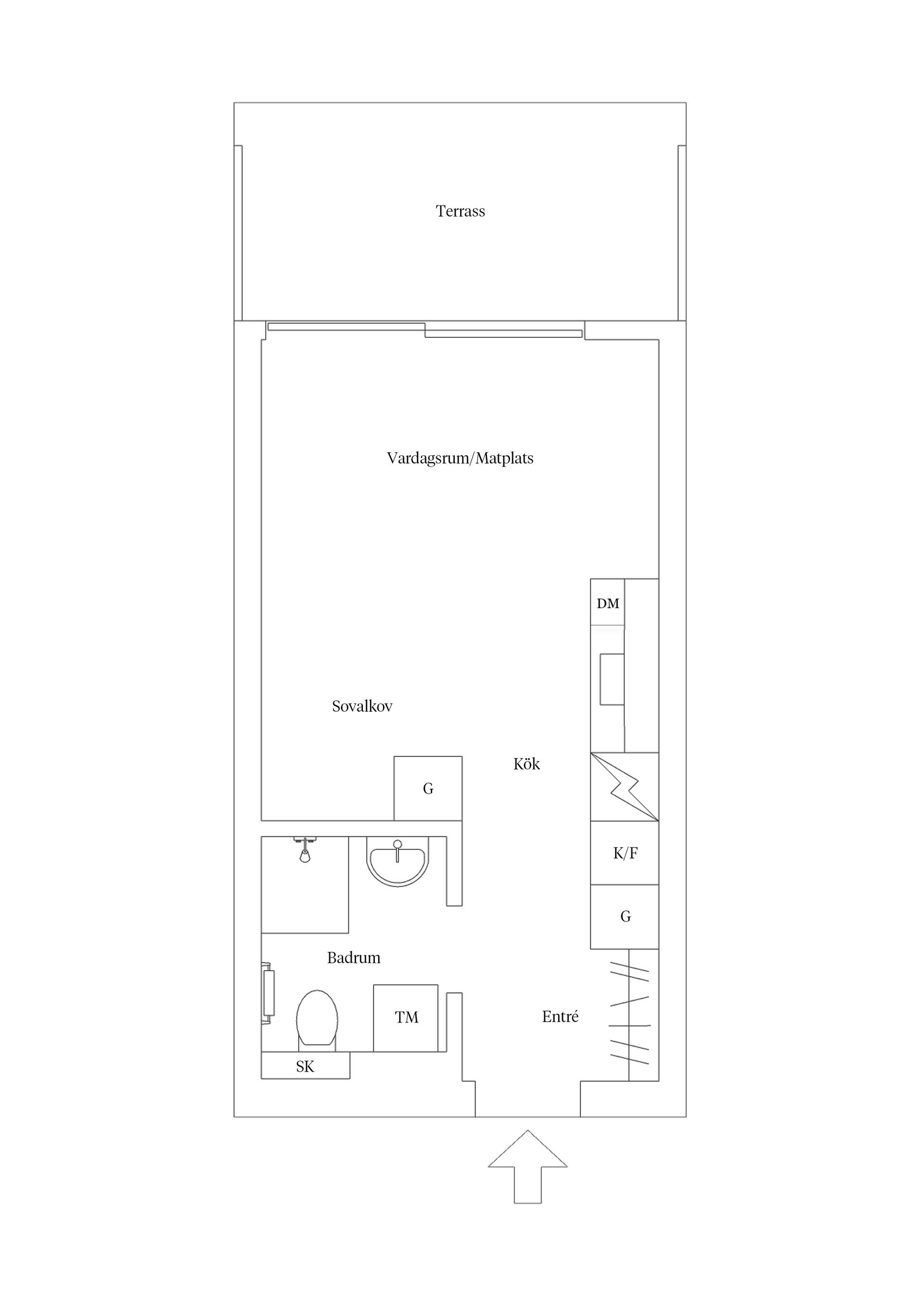 Bostadsrätt, Fyrisvallsgatan 10A, Luthagen, Uppsala