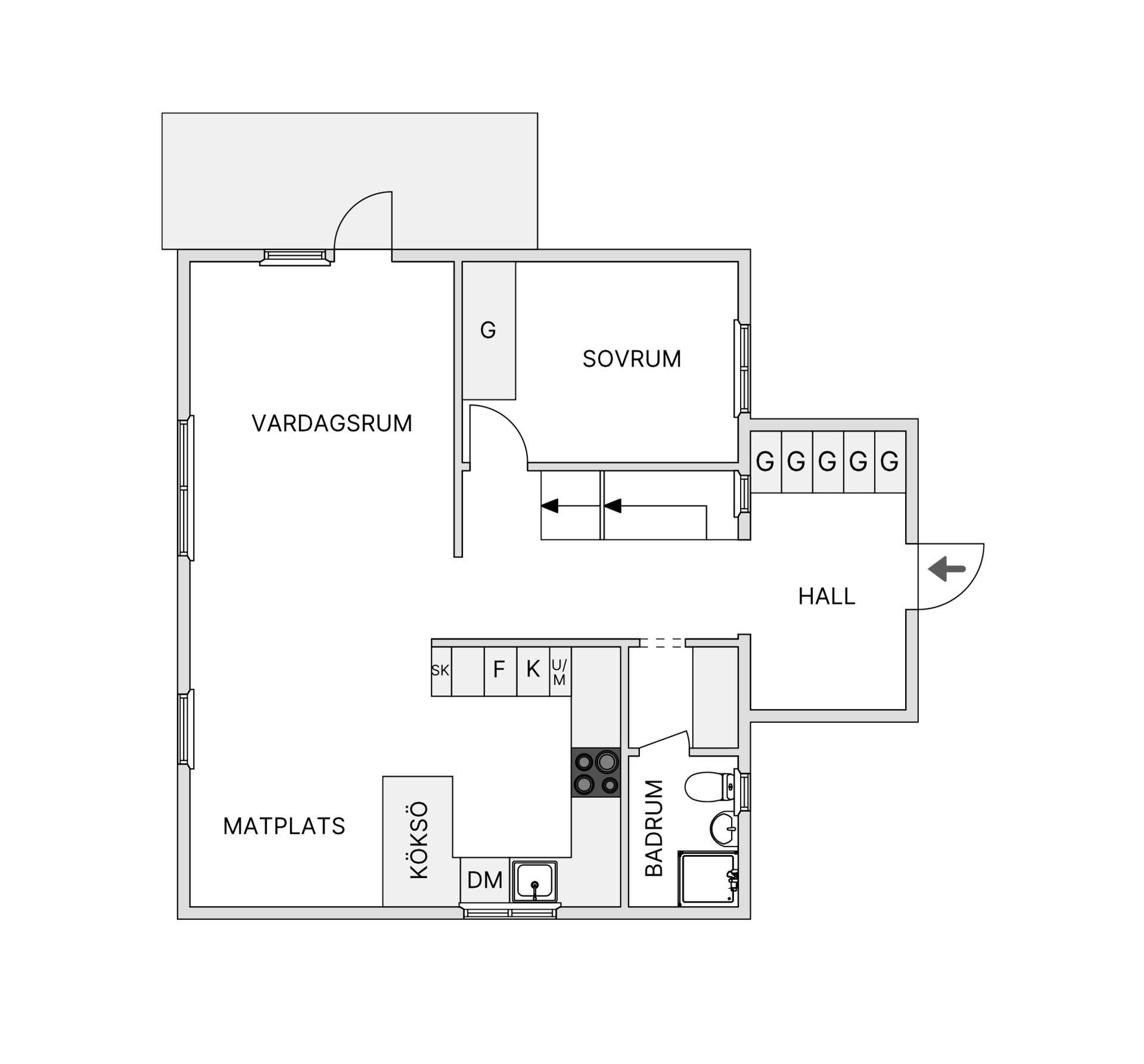 Villa, Villagatan 10, Kåge, Skellefteå