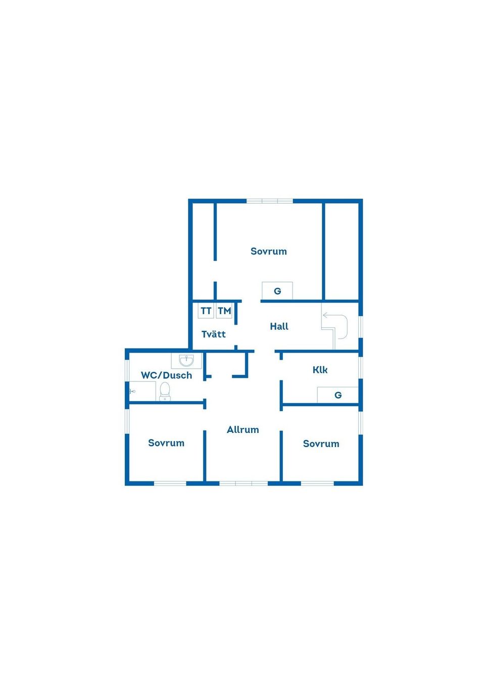 Villa, Tiskbergsvägen 26B, Främby, Falun