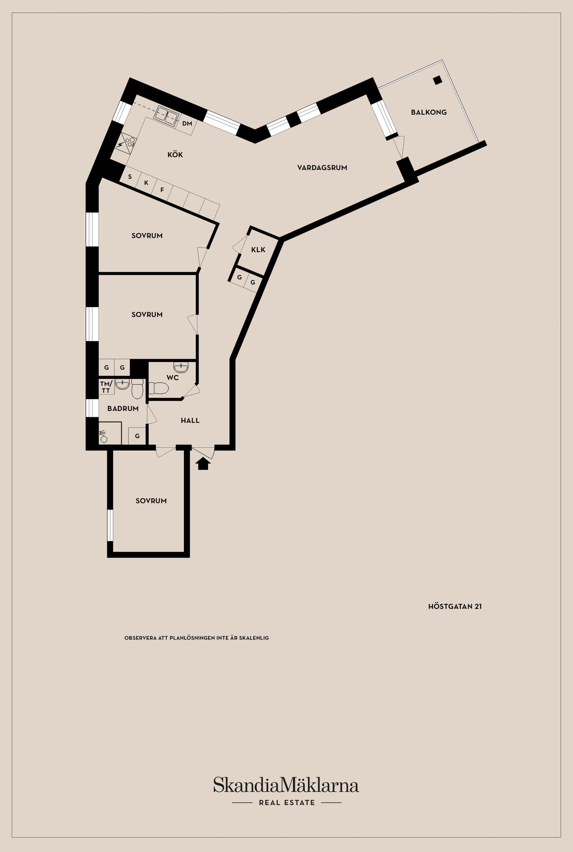 Bostadsrätt, Höstgatan 21, Västergård, Helsingborg
