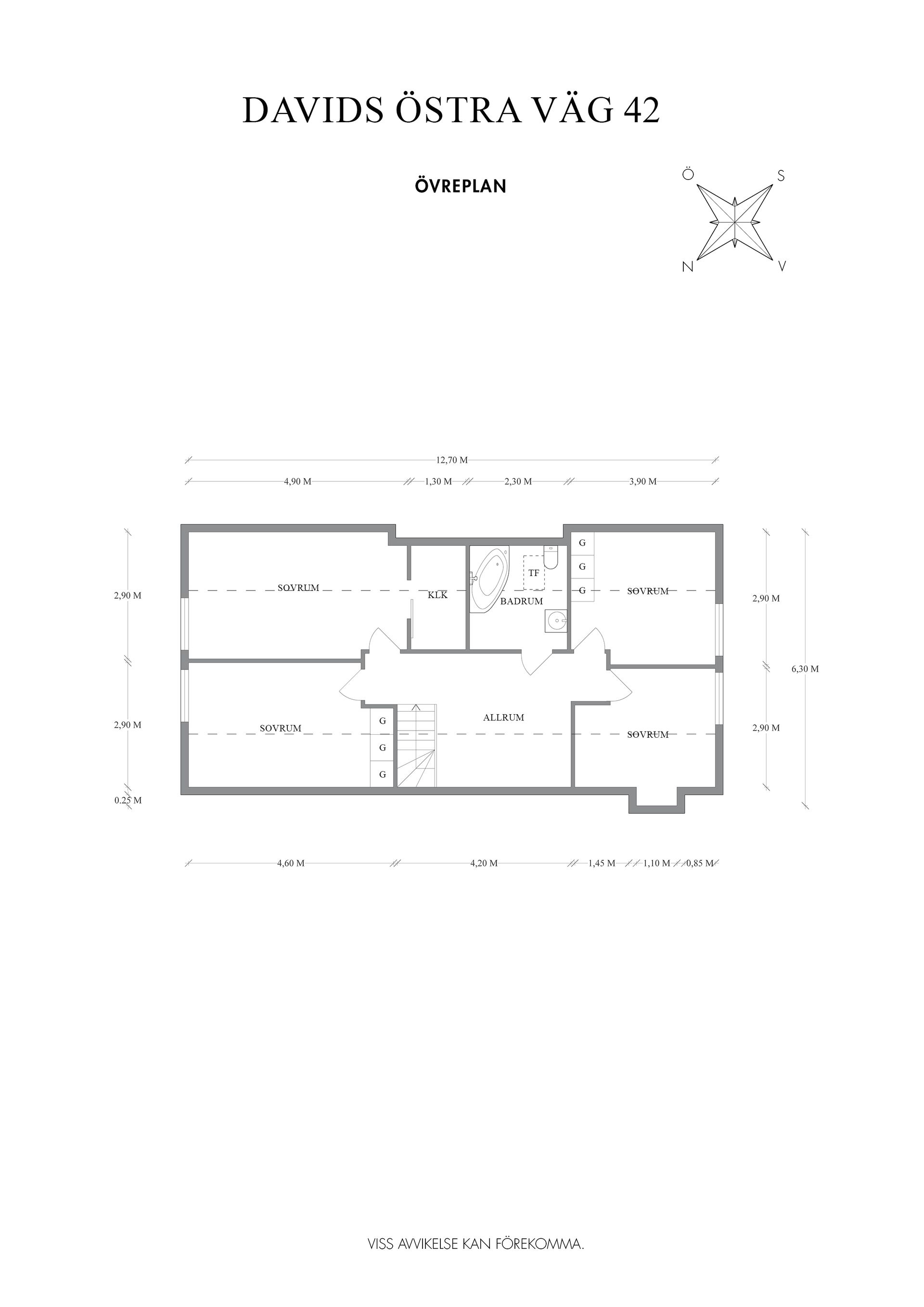 Villa, Davids östra väg 42, Härryda