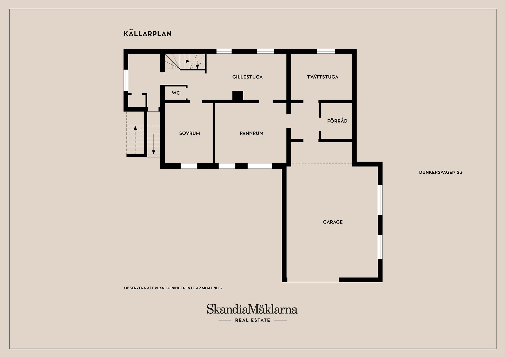 Villa, Dunkersvägen 23, Örby - Älvsjö, Stockholm